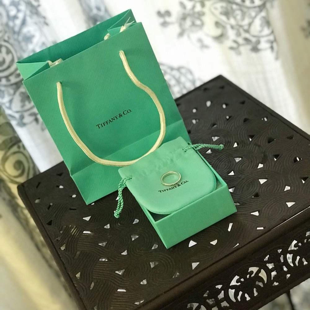 Discontinued Classic Tiffany Silver Band